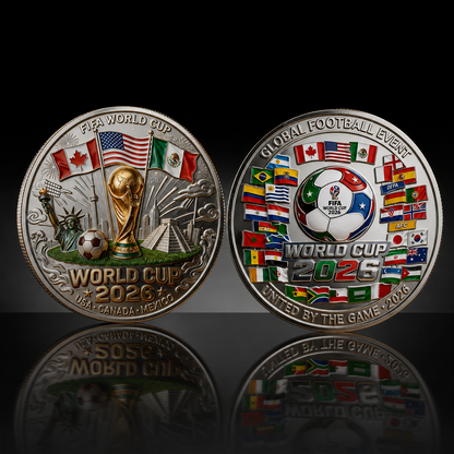 Fifa World Cup 2026 Tri-Nations legacy Coin