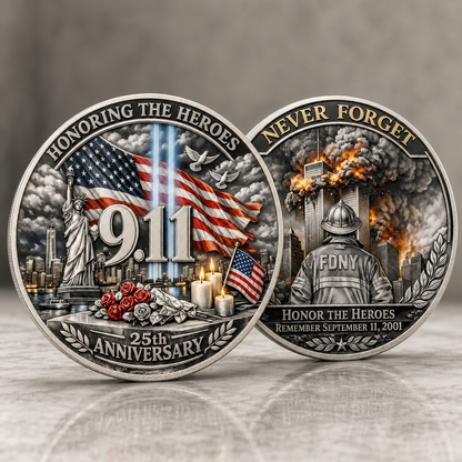 FDNY Honoring the Heroes 25th Anniversary Commemorative Collectible Gift