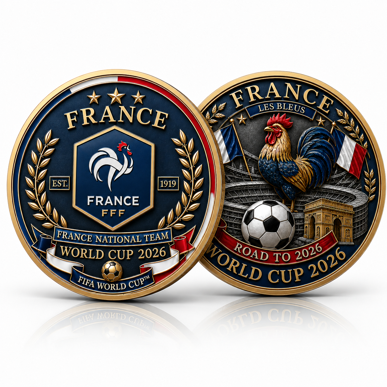 France Premium WC26 Commemorative Coin