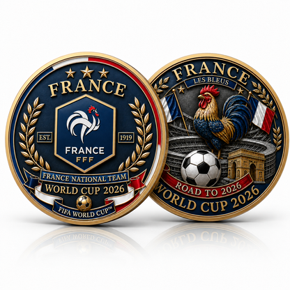 France Premium WC26 Commemorative Coin