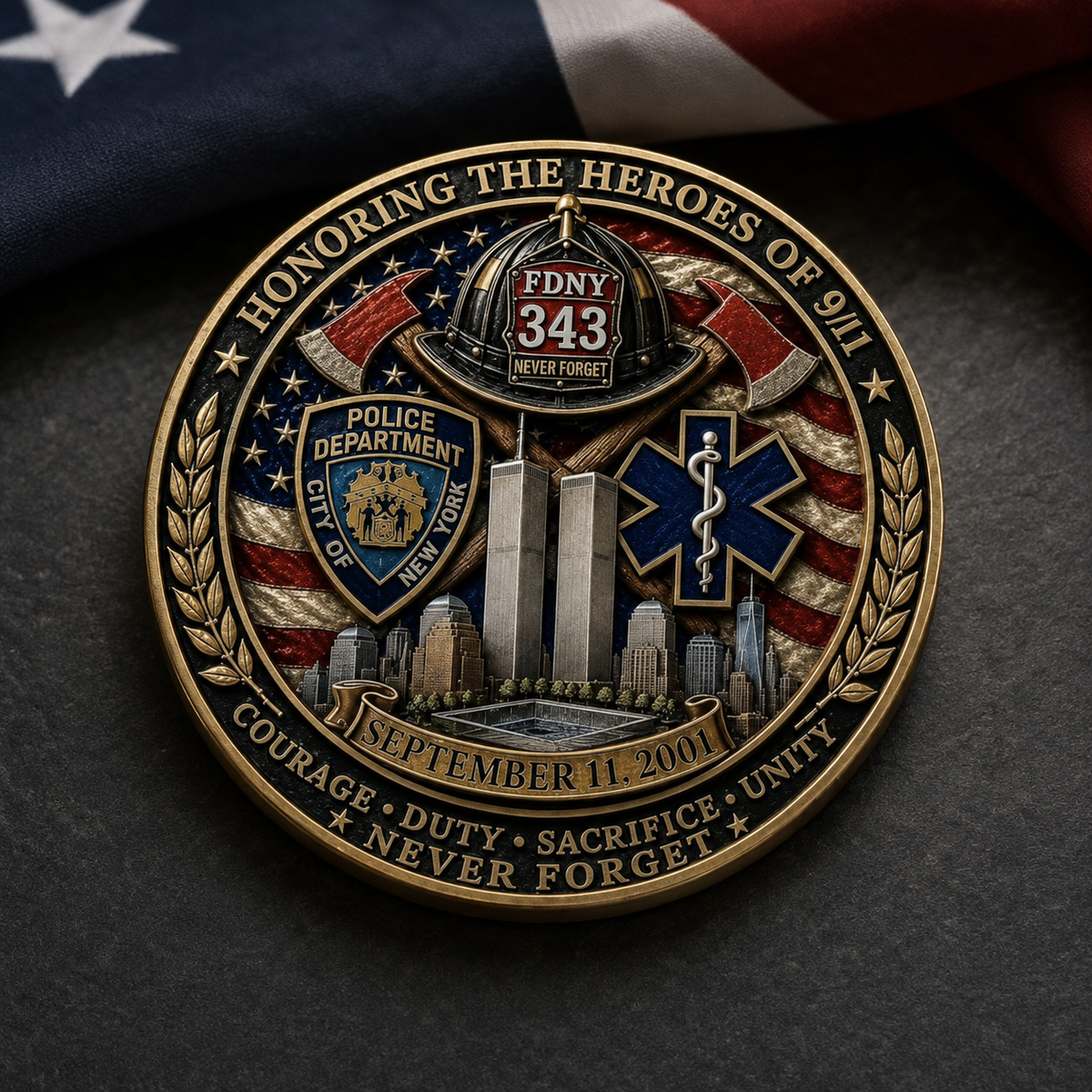 The Eternal Honor Roll Commemorative Coin