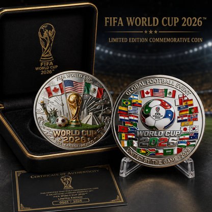 Fifa World Cup 2026 Tri-Nations legacy Coin