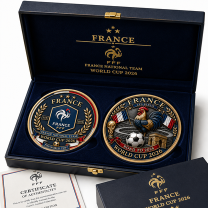 France Premium WC26 Commemorative Coin