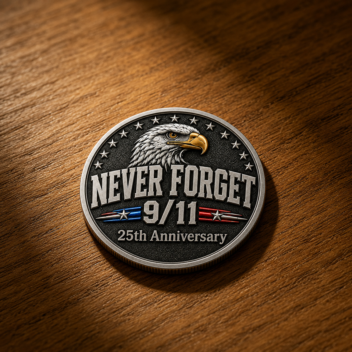 Never Forget 9/11 – 25th Anniversary Unity & Hope Commemorative Coin