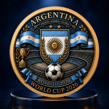 Argentina Premium WC26 Commemorative Coin