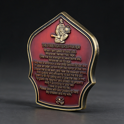 911 Firefighter Challenge Coin: FDNY Fallen Heroes Commemorative
