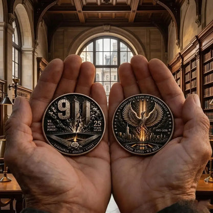 9/11 25th Anniversary Memorial Coin