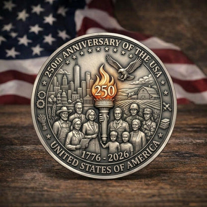 1776–2026 Patriotic Freedom Commemorative Coin
